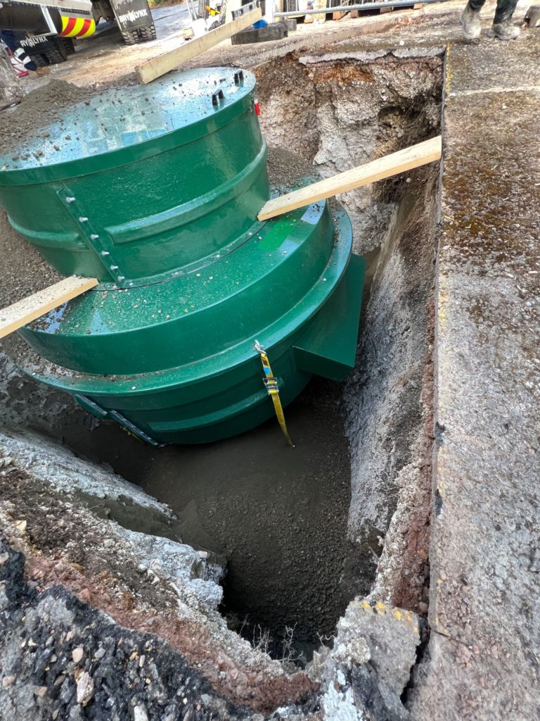 septic tank installation