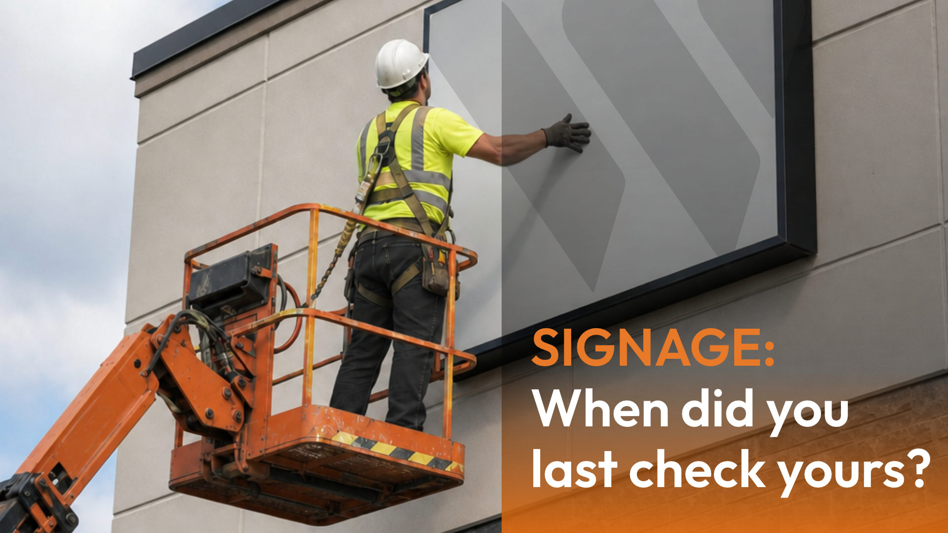 signage safety in FM